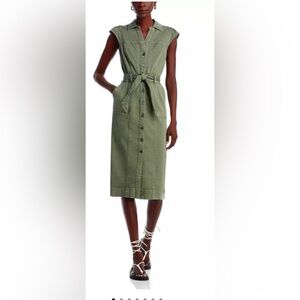 PAIGE Jaxsyn Cotton Midi Dress